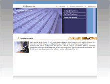 Tablet Screenshot of mh-systems.de